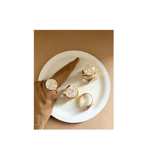 Servilleteros con incrustaciones de nácar para mesa y decoración del hogar, venta al por mayor, pieza de diseño de forma redonda, gran oferta - Product Image 6