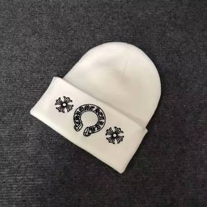 Bonnet d'hiver noir ajustable brodé avec motif, bord côtelé et revers |   Motif de texte circulaire unisexe décontracté pour adultes - Product Image 5