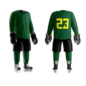 Venta caliente transpirable Hombres Uniforme de hockey sobre hielo logotipo personalizado/color Uniforme de hockey sobre hielo de alta calidad con tarifa razonable - Product Image 3