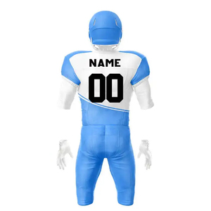 Último Diseño de Uniformes de Fútbol Americano Reversibles, Conjuntos Deportivos de Manga Corta, Técnica de Impresión, Malla Lisa de Alta Calidad y Secado Rápido - Product Image 5