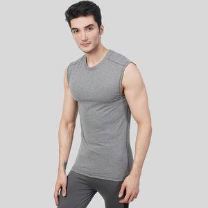 Édition sportive créez votre propre Logo Pro qualité nouveau Design vêtements de Fitness meilleur Style Singlet hommes - Product Image 3