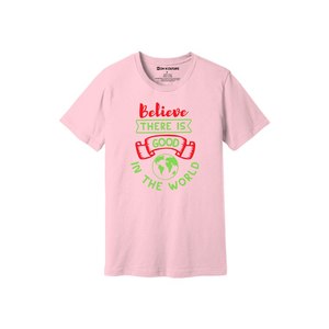 เสื้อยืดผ้าฝ้าย100% พิมพ์ลายด้วยความมีน้ำใจขนาด160 180ถึงหนักมี12สีที่สามารถปรับแต่งดีไซน์และการจัดวางของคุณเองได้ - Product Image 5