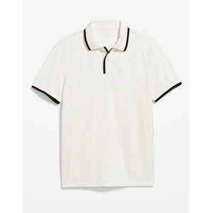 Venta al por mayor Sport Wear Custom manga corta Color negro Hombres Polo Camisa transpirable - Product Image 1