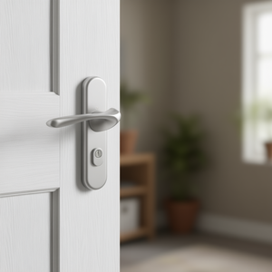 HOPPE Schutzgarnitur Marseille 76G/3332ZA/3410/1138 Aluminium F1 72 mm 36-46 mm <b>Storage</b> <b>Lockers</b> for 36-46 mm HOPPE - Product Image 3