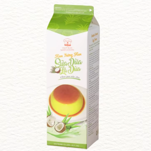 Vente en gros de crème aux œufs de noix de coco halal pandan crémeuse non cuite de haute qualité sans produit laitier OEM 1kg à chaud bon prix - Product Image 1