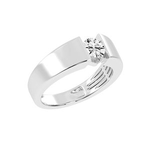 Bague en argent 925 avec diamant Moissanite-Bijoux de luxe durables pour chaque occasion bague de fiançailles - Product Image 2