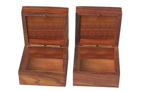 กล่องใส่เครื่องประดับไม้ทำมือแบบกำหนดเอง ผิวเรียบเนียน สำหรับจัดเก็บเครื่องประดับส่วนตัวอย่างปลอดภัยและเป็นระเบียบ ในราคาประหยัด - Product Image 4