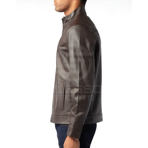 Chaqueta Exterior de Cuero para Hombre, Estilo Casual Elegante, con Material Premium, Ajuste Cómodo y Construcción Duradera para Uso Diario - Product Image 4