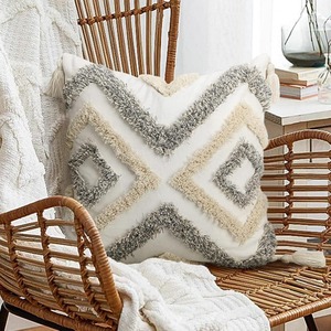 Custom Luxury Hand Tufted Premium Washable Home Decorative <b>Throw</b> Pillows Cushion <b>Cover</b> in Polyester Fiber customize design <b>cover</b> - Product Image 3