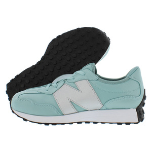 Zapatos New Balance 327 GS para Niños Color: Azul Tormenta/Plateado 100% Auténticos - Product Image 1
