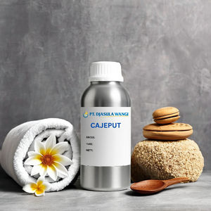 น้ำมันหอมระเหยคาเจปุตแท้ 100% เกรดเภสัชกรรม บรรจุขวด กลิ่นคล้ายการบูร บรรเทาอาการทางเดินหายใจจากใบไม้ สำหรับใช้กับผิวหนัง ขายส่ง - Product Image 1