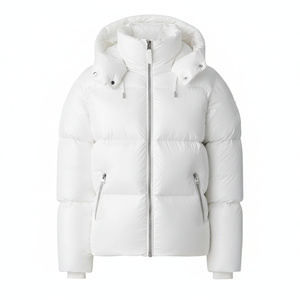 Chaqueta Acolchada Ligera de Invierno para Hombre |   Cuello con Capucha Impermeable y Cortavientos con Aislamiento Térmico Superior y Logotipo Frontal - Product Image 1