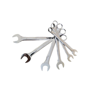 Chất lượng cao Chrome vanadi thép tay cờ lê công cụ thiết lập Matt kết thúc kết hợp cờ lê cờ lê kích cỡ khác nhau kinh tế hộp - Product Image 5