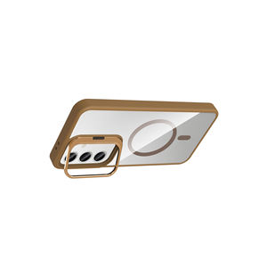 Coque en silicone antichoc compatible MagSafe avec béquille et protection d'objectif pour Samsung Galaxy S24 FE - Product Image 5