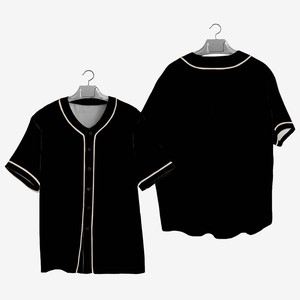 Maillots de baseball personnalisés 100% polyester pour hommes, taille adulte, taille plus, respirant, séchage rapide, maillots d'entraînement de baseball, maillots de softball - Product Image 2