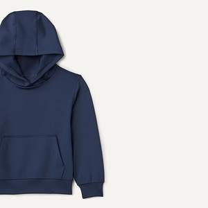 Modern Fit Kids <b>Hoodie</b> with Cozy Interior 100% Polyester Eco-Friendly for Autumn Cold Weather School and Home Wear Trendy - Product Image 2