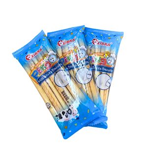 บิสกิตนมแท่งพรีเมียม ทำจากนมสดแท้ ขนมอบกรอบ รับผลิตแบบ OEM บรรจุภัณฑ์ตามสั่ง ขายส่ง 180 กรัม - Product Image 6