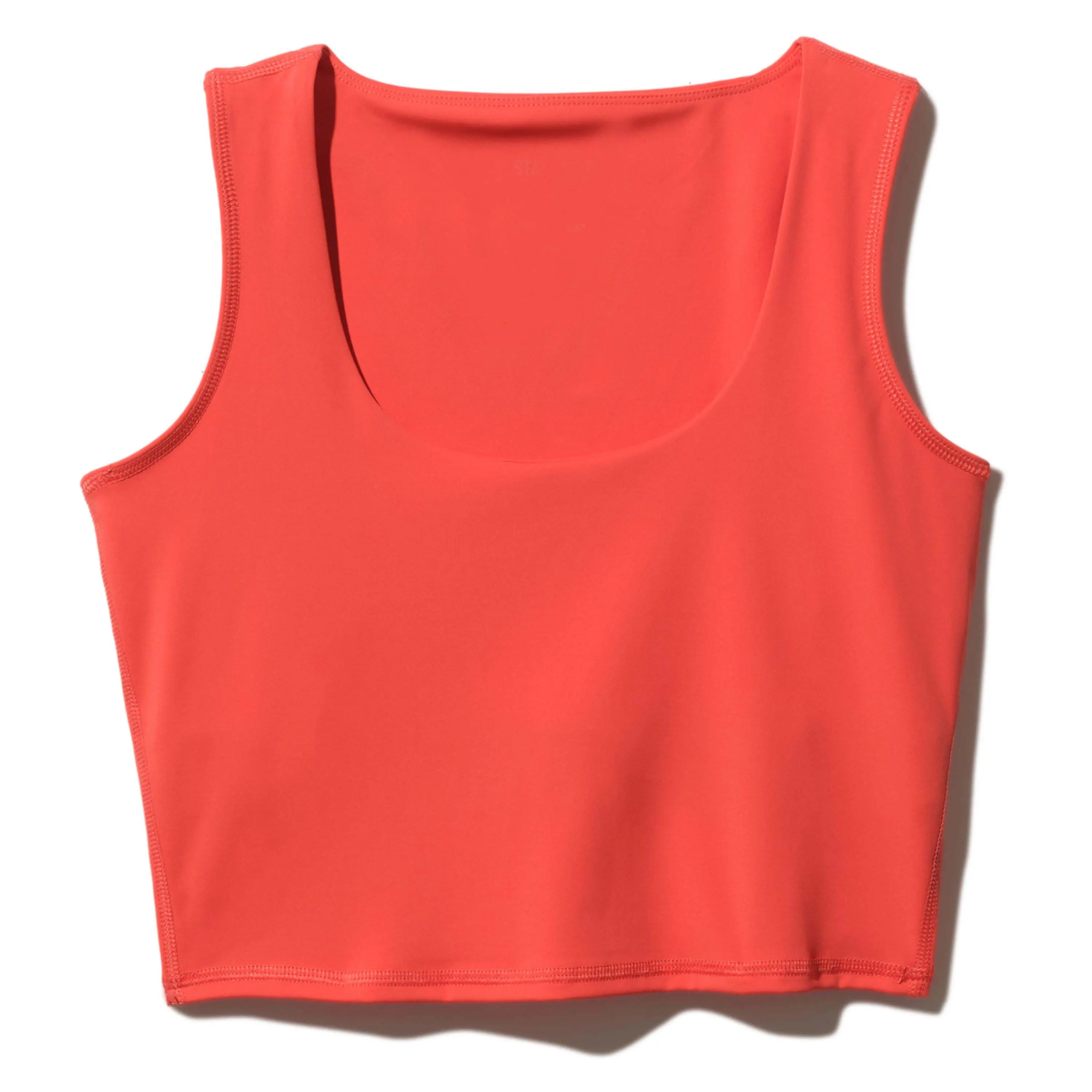 Thương hiệu yêu cầu của khách hàng 240gsm Rayon Spandex ngắn tay áo phù hợp với dòng cơ thể Crop phụ nữ t Áo sơ mi chất lượng cao