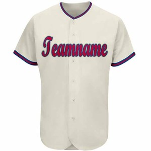Wholesales Custom Printed Baseball Jersey Unisex Short Sleeve Solid V-Neck Moisture Wicking Quick Dry Regular Fit Adult 100% - Product Image 2