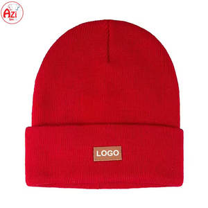 Premium Quality Latest Design Digital Printing Travel <b>Beanie</b> Hats Wholesale 100% <b>Wool</b> Customized - Product Image 3