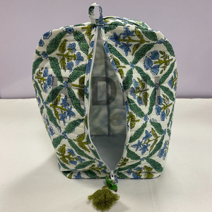 Reusable Eco-Friendly Quilted Sea Green Zipper <b>Bag</b> Custom Printed <b>Travel</b> Grocery <b>Tote</b> <b>Bag</b> Cosmetic Organizer for <b>Bags</b> Large - Product Image 5