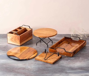 Support à Couverts en Bois à Quatre Niveaux Démontable Style Traditionnel – Organisateur et Distributeur d'Ustensiles de Cuisine – Le Meilleur Rangement - Product Image 1