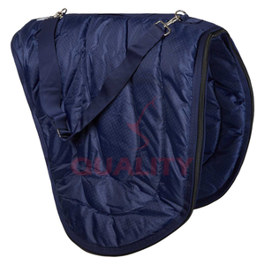 Sac de transport de selle anglais imperméable avec doublure rembourrée et poignées robustes protège la selle de l'humidité, de la poussière et des rayures - Product Image 6