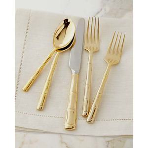 Juego de cubiertos de acero inoxidable para uso diario familiar, juego de cubiertos informales de fábrica al por mayor para restaurante, cuchillo, tenedor, cuchara, vajilla real - Product Image 2