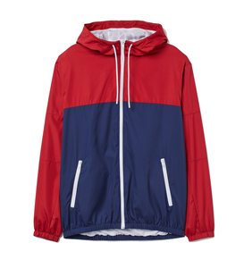 Veste coupe-vent imperméable pour homme, col montant, respirante, en toile, nouvelle arrivée, vente chaude, logo frontal, ajustable, vente en gros - Product Image 1