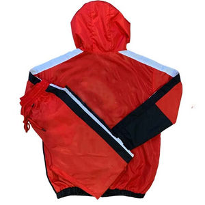 Conjuntos cortavientos para correr para hombre 2025, personalizados, impermeables, con cremallera para exteriores, venta al por mayor, chándales masculinos, conjuntos cortavientos transpirables - Product Image 2