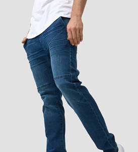 Jeans vintage pour homme, noir, délavé à l'acide, coupe ample, jambe droite, surdimensionné, avec broderie, motif hip-hop, denim pour l'hiver - Product Image 2