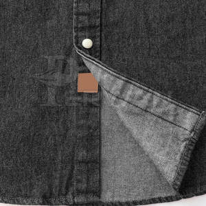 Best Selling Men's Quick Dry Jeans <b>Shirts</b> 100% Cotton Breathable Private Label OEM Service New Arrival From Pakistan - Product Image 6