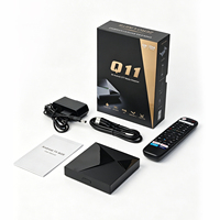 Nuevo BOXPUT Q11 Smart TV Box Android 14 S905X4 4GB 32GB 1000M AV1 8K HD 2.4GHz/5GHz Wifi Dual Reproductor Multimedia OTT