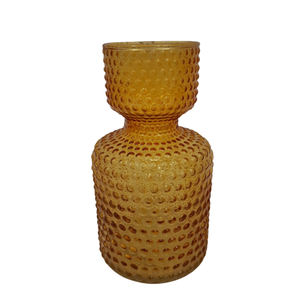 แจกันดอกไม้อลูมิเนียมและแก้วแจกันดอกไม้สีม่วงสีทองและสีม่วงสำหรับวางกลางงานแต่งงานสำหรับตกแต่งงานอีเว้นท์ - Product Image 2