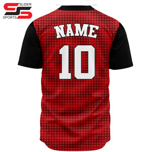 เสื้อยืดทีมซอฟต์บอลเสื้อเบสบอล unisex พิมพ์ลายดิจิทัล - Product Image 2