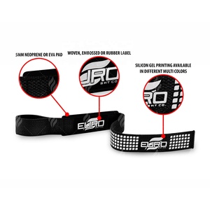 Sangles de musculation en coton de haute qualité, durables, avec un soutien supérieur du poignet, antidérapantes, personnalisables pour les séances de musculation unisexes - Product Image 6