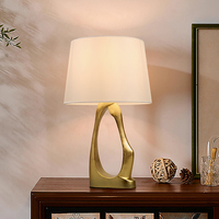 Lampe de table de style nordique moderne, personnalisée par les fabricants, pour hôtel, villa, résidence, éclairage de table LED