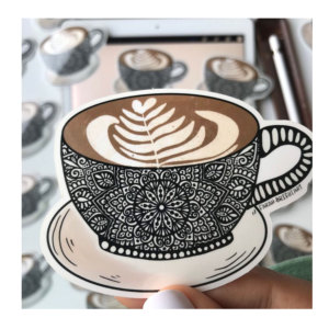 Custom Decorative Vinyl Stickers Waterproof Eco-Friendly PVC Die-Cut Labels UV Protection Self-adhesive Cartoon Design 100pcs - Product Image 3