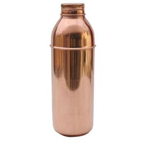 Bouteille d'eau en cuivre antique à double paroi isolée sous vide, conservant la chaleur/le froid, durable, de la meilleure qualité, sans danger pour le contact alimentaire, pour le sport - Product Image 6