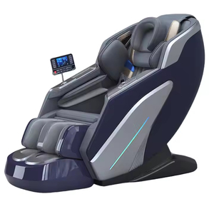 Real Relax Favor-06 Brown 2026 Massage <b>Chair</b> <b>Zero</b> <b>Gravity</b> SL-Track Shiatsu with APP Control Child Lock LED Light - Product Image 6