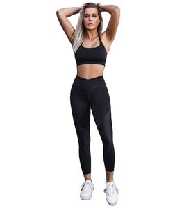 Ensemble de yoga respirant 5Xl grande taille vêtements d'entraînement 2 pièces bout à bout serré Fitness femmes vêtements de yoga ensemble grande taille - Product Image 3