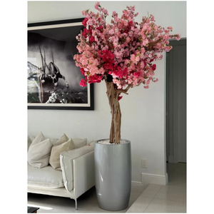 <span class=keywords><strong>Pot</strong></span> <span class=keywords><strong>de</strong></span> fleurs en fibre <span class=keywords><strong>de</strong></span> verre blanc, style nordique simple, décoration artistique, pots <span class=keywords><strong>de</strong></span> fleurs géants pour l'intérieur <span class=keywords><strong>de</strong></span> la maison, pots et jardinières - Product Image 1