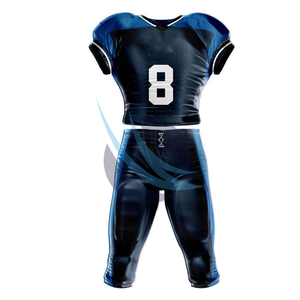 Uniforme de fútbol americano para hombre, uniforme de fútbol americano de secado rápido para adultos, camiseta de fútbol americano de alta calidad, novedad - Product Image 1