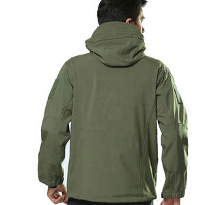 Chaqueta Cortavientos de Invierno para Hombre, Transpirable, Ecológica, con Logotipo Frontal, Poliéster/Nailon de Alta Calidad - Product Image 2