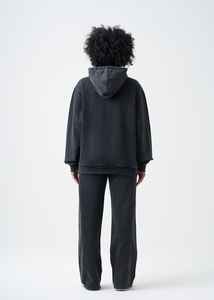 Elegante chándal informal para mujer Sudadera con capucha y cremallera de gran tamaño y conjunto de Jogger Lujoso chándal unisex de dos piezas Loungewear - Product Image 4