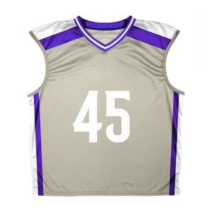 Camisetas sin mangas de Lacrosse sublimadas ligeras Malla reversible Diseño personalizado Camisetas sin mangas de poliéster 100% - Product Image 6