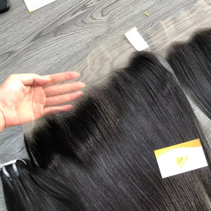 Perruques frontales de 28 pouces les plus vendues de l'usine du Vietnam, extensions de cheveux Remy de la meilleure qualité à bon prix, style bouclé, 100g, toutes les couleurs - Product Image 1
