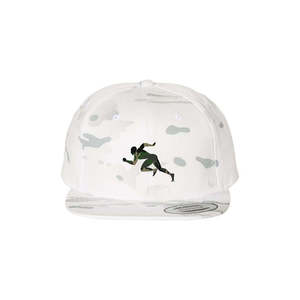 Gorra Snapback Premium de Camuflaje para Correr, Estilo Y2K, de Malla de Poliéster, con Estampado de Leopardo Tropical y Hojas a Cuadros, para Pesca de Alto Rendimiento - Product Image 1