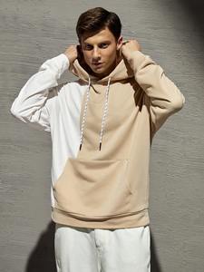 Sudadera con capucha de gran tamaño 100% algodón polar calidad premium invierno cálido ropa de calle en blanco Sudadera con capucha - Product Image 6