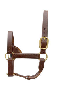 Les licous d'étalon en cuir sont notre licou le plus fort disponible et est fabriqué à partir d'une large qualité complète - Product Image 4
